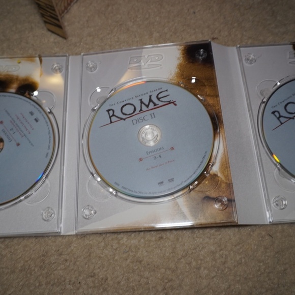 Rome 2010 The Complete Second 2 Season DVD HBO Original Series 6 Disc Set - Picture 9 of 11